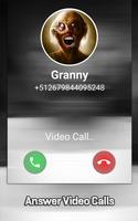 Granny Horror Video Call Simulator स्क्रीनशॉट 1