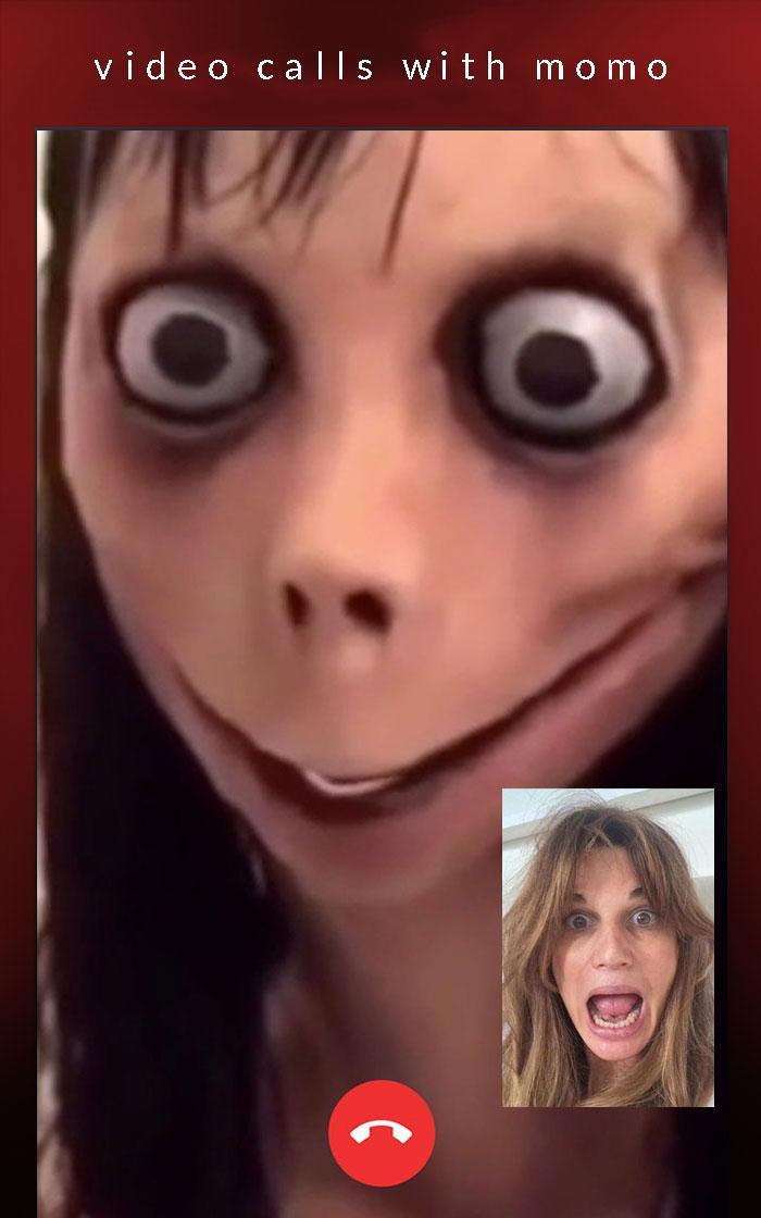 Momo Scary Video Call Simulator For Android Apk Download - roblox face momo
