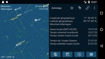 Astrolapp carte du ciel étoilé capture d'écran 1