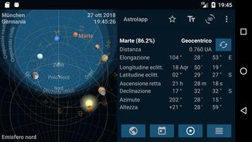 2 Schermata Astrolapp Carta Stellare