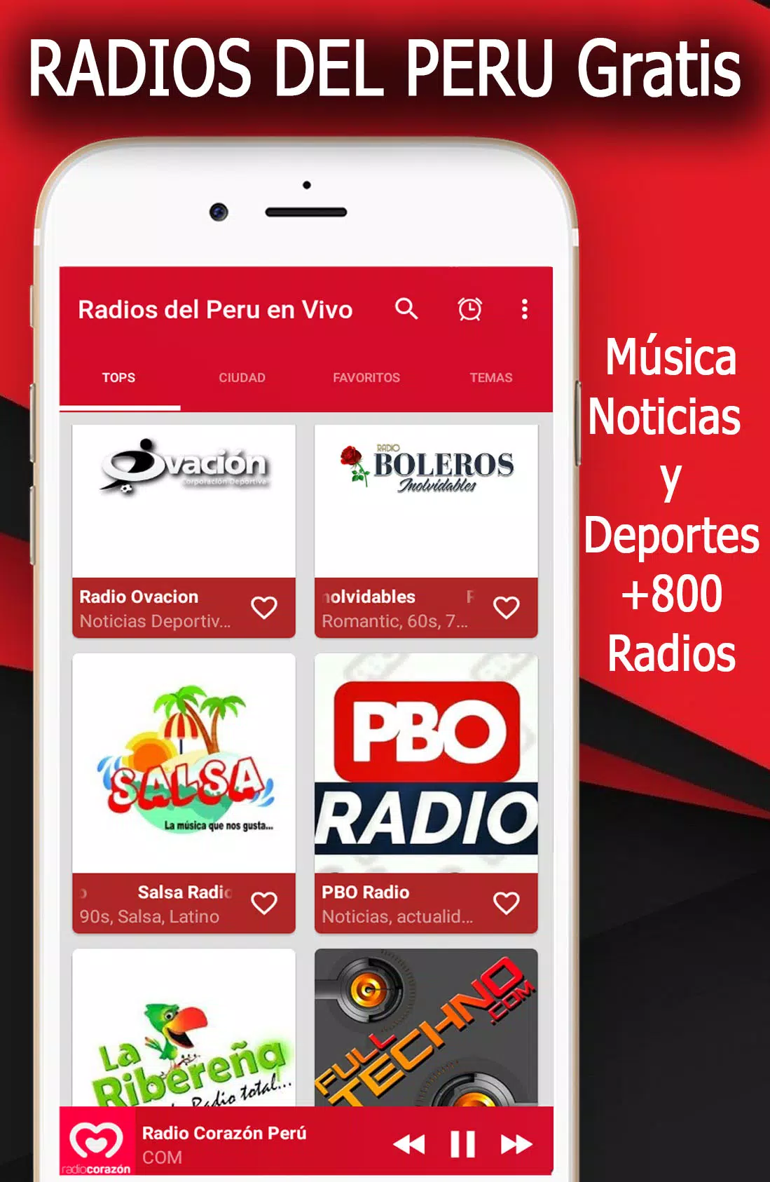 Radios del Peru en vivo Gratis APK للاندرويد تنزيل