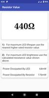 LED Resistor Value Calc. Pro capture d'écran 2