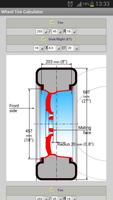 Wheel Tire Calculator 스크린샷 1