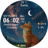 MKW FOX - Cute watch face