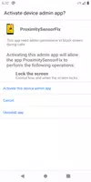 Call Proximity Sensor Fix screenshot 1
