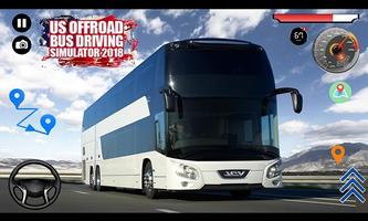 US Offroad Bus Driving Simulator 2018 capture d'écran 1