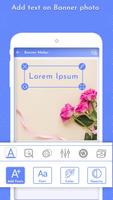 Banner Maker - Create Thumbnai تصوير الشاشة 3