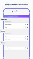 Meal Planner скриншот 2