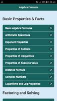 All Math ,Physics & Chemistry Formulas- All In One Affiche