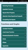 All Math ,Physics & Chemistry Formulas- All In One capture d'écran 1