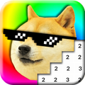 MLG Thuglife Color by Number Game