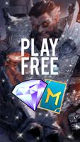 Mobile Diamonds Free for Legends - Spin Simulator capture d'écran 2