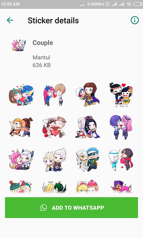 Chibi Mobile  Legend  Sticker  for Whatsapp  for Android APK 