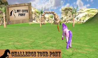 My Cute Pony Horse Simulator Affiche