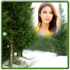 Snowfall Photo Frames-icoon