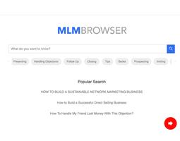 MLM Browser الملصق