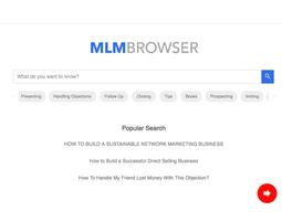 MLM Browser تصوير الشاشة 2