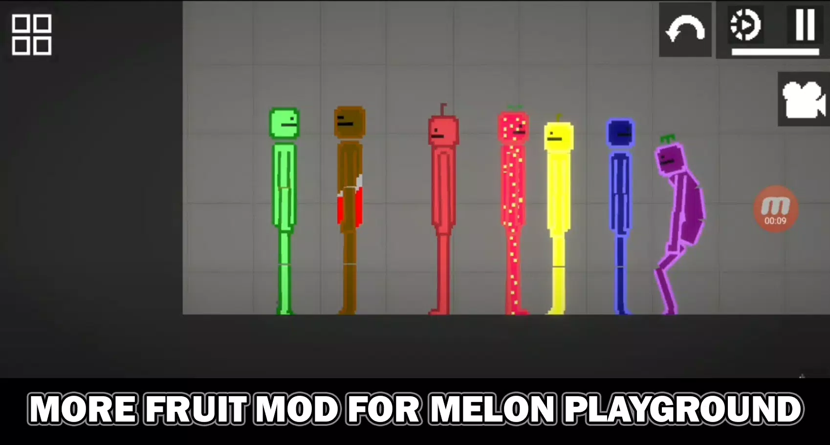 Fruits Mod Melon Playground in 2023