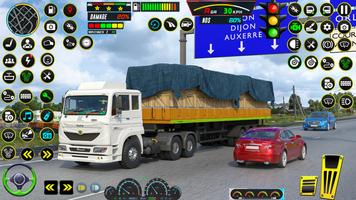 운전 트럭 시뮬레이터 트럭 게임 스크린샷 1
