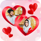 Love Collage Photo Editor App آئیکن