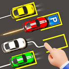 Auto Estacionamie Orden Juego icono