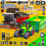 Tractor Farming Game Harvester-icoon