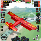 Helicopter flying plane game ícone