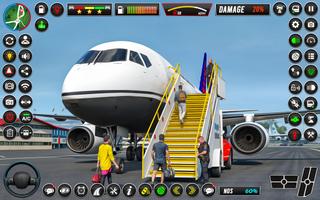 Helicopter flying plane game Cartaz