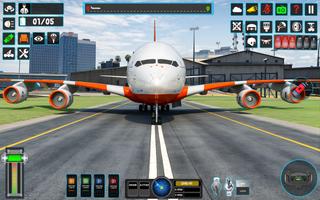 Helicopter flying plane game imagem de tela 1