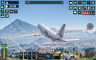 Helicopter flying plane game imagem de tela 3