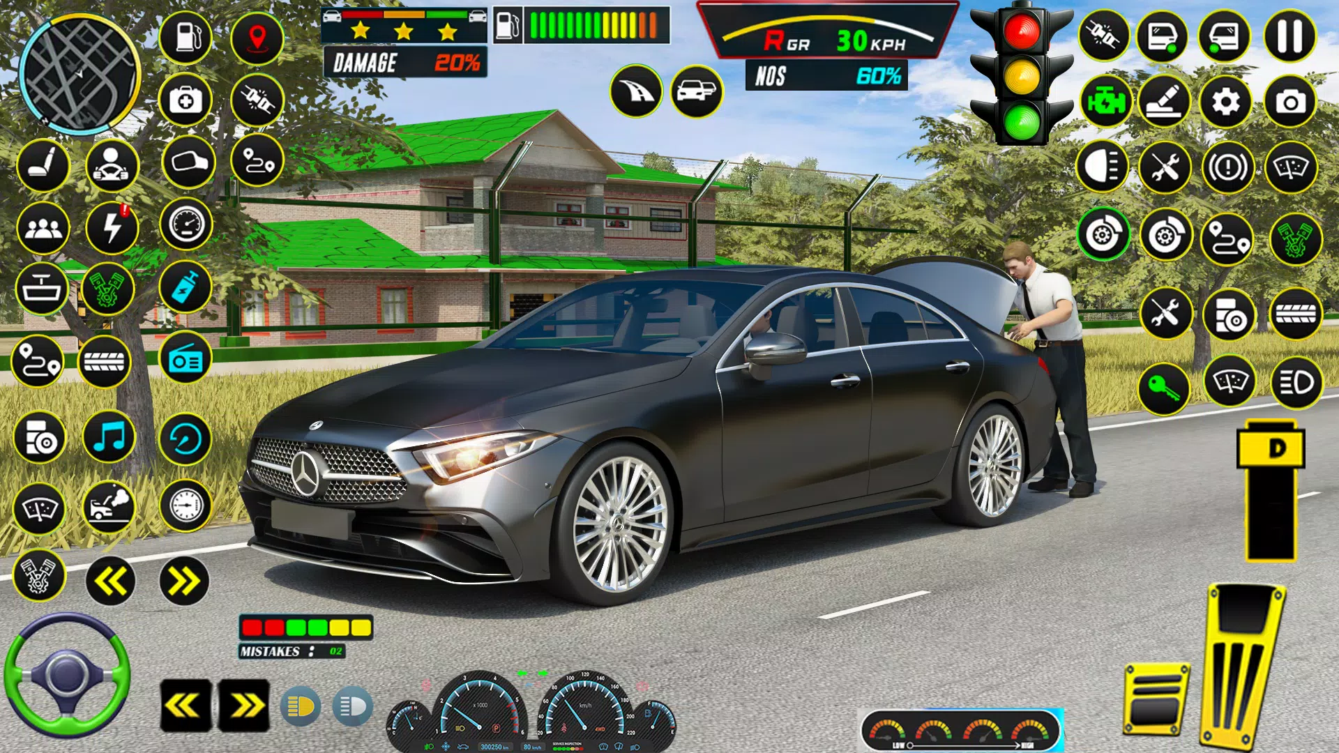 US Car Parking School Car Game Game for Android - Download