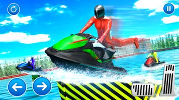 Jet Ski Stunts: Racing Games Affiche