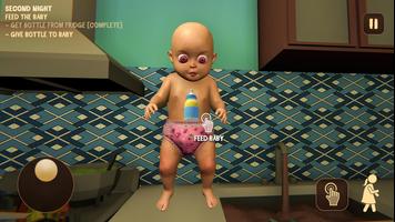 The Baby in Pink: Horror Game 3D Affiche