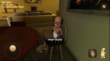 The Baby in Pink: Horror Game 3D capture d'écran 1