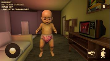 The Baby in Pink: Horror Game 3D capture d'écran 3