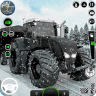 Juego de simulador de tractor icono