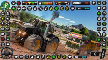 Indian Tractor Games Simulator اسکرین شاٹ 2