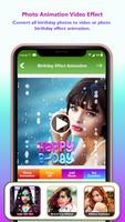 Birthday Video Maker With Music : Photo Slideshow imagem de tela 1