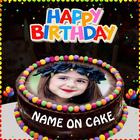 Happy Birthday Photo frame wit icône