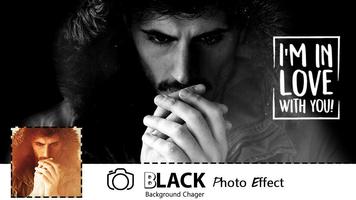 Black Photo Effect Editor captura de pantalla 1