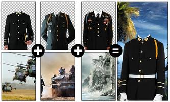 Man Army Suit Photo Editor ảnh chụp màn hình 2