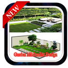 Garden minimalsit design ikon