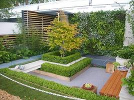 Garden minimalsit design syot layar 3