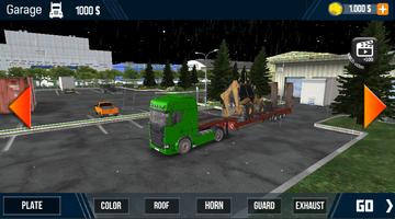 Cargo Transport Truck اسکرین شاٹ 1