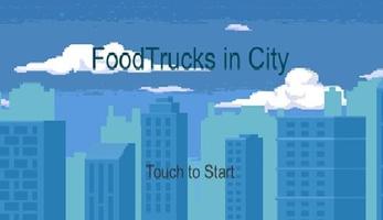 Food Trucks In City постер