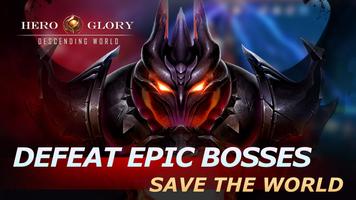 Hero Glory: Descending World imagem de tela 1