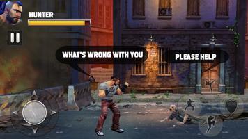 ZOMBIE HUNTER: Fighting Games screenshot 1