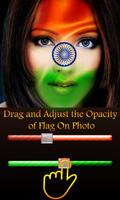 Indian Flag on Face Maker screenshot 2