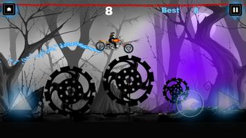 Czarny motocykl screenshot 1