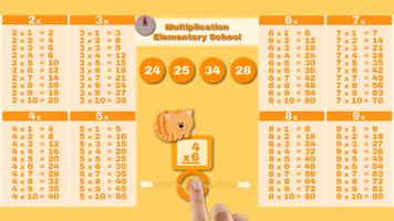 Multiplication School Affiche